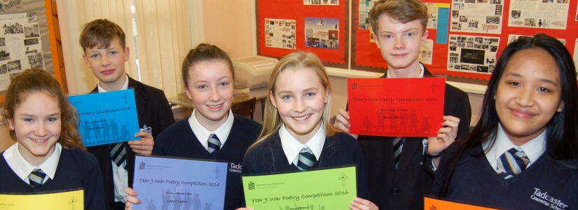 Poignant Words of War Told Through Poetry Competition